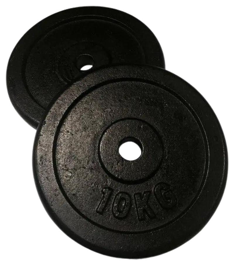 Гири для пластин Fit'n Shape, железо (2x2,5-15 кг) 50 мм - 2,5 кг