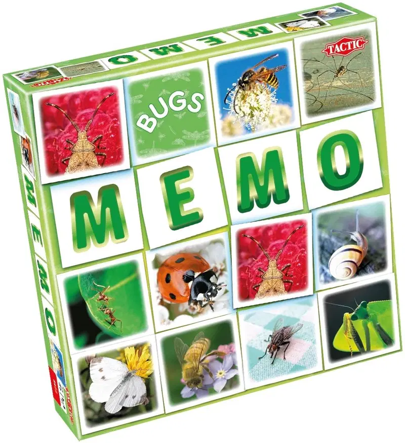 Тактическая игра на память Memo Bugs