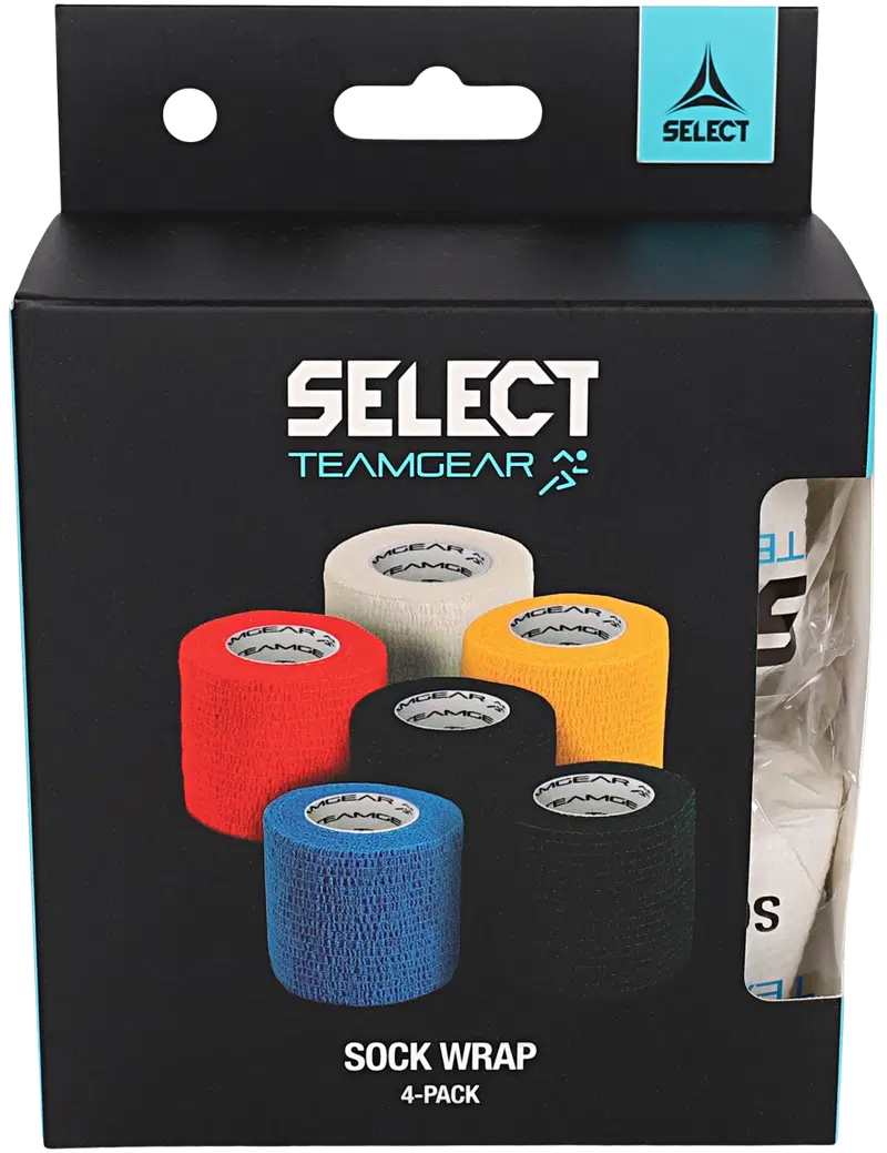 Лента для защиты голени Select, 4 шт., белая (цвет белый)