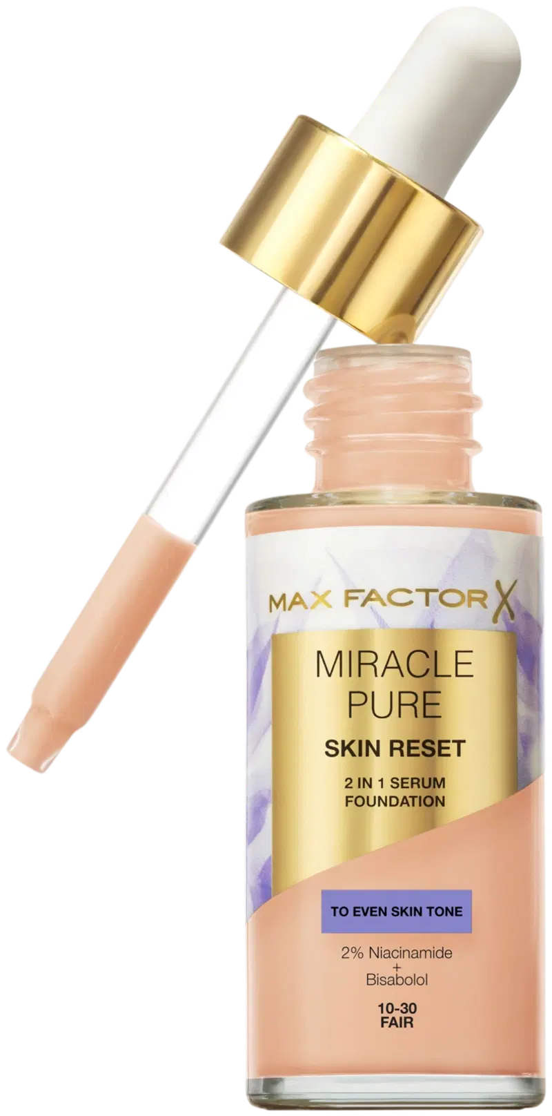 Max Factor Miracle Pure Serum Foundation 40-60 Light 30 мл (размер 30 МЛ, цвет 10-30 Ярмарка)