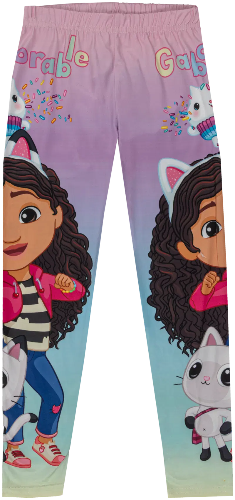 Детские леггинсы Gabby's Dollhouse GDQ30006A (размер 98-104 СМ, цвет розовый)