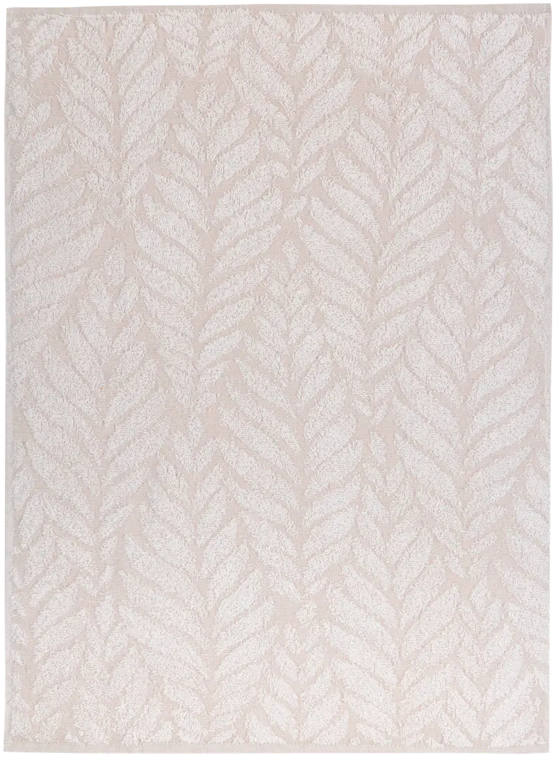 Полотенце домашнее Leaf 50х70 см, бежевое (цвет бежевый)