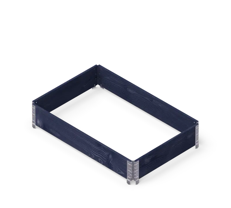 GardenBox ECO бортик для поддона 120 x 80 см черный (цвет черный)