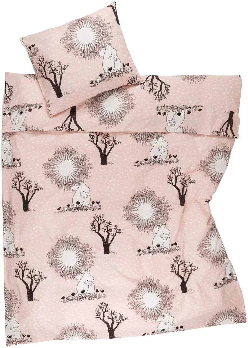 Комплект пододеяльников Moomin Arabia 150x210 Love (цвет о. красный)