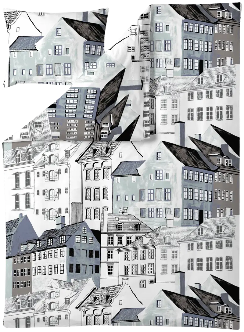 Комплект пододеяльников Vallila Kobenhavn 150 x 210 см (цвет мята)