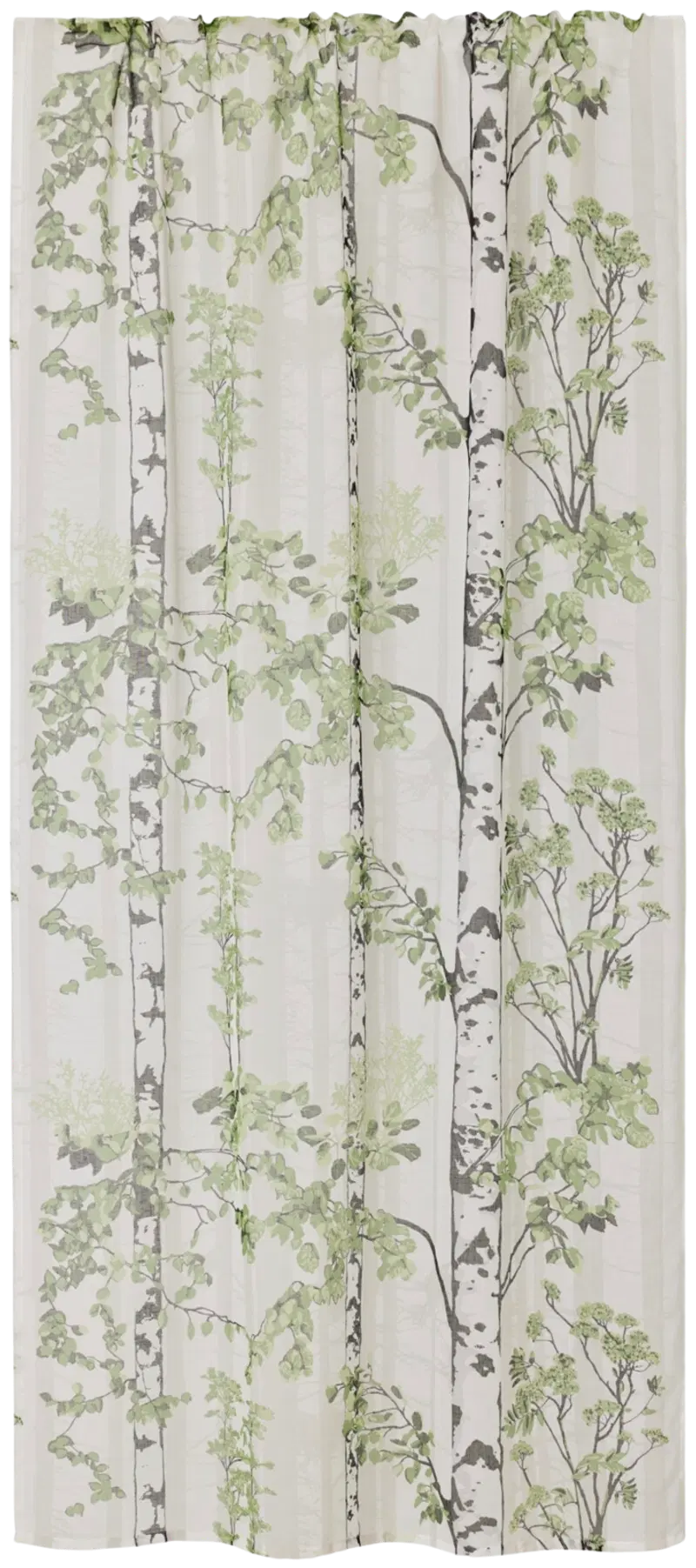 Световая штора Vallila Nature Path Light 140x250 см зеленая (цвет мох)
