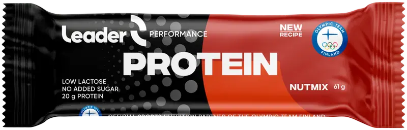 Ореховый протеиновый батончик Leader Performance Protein Nutmix 61 г