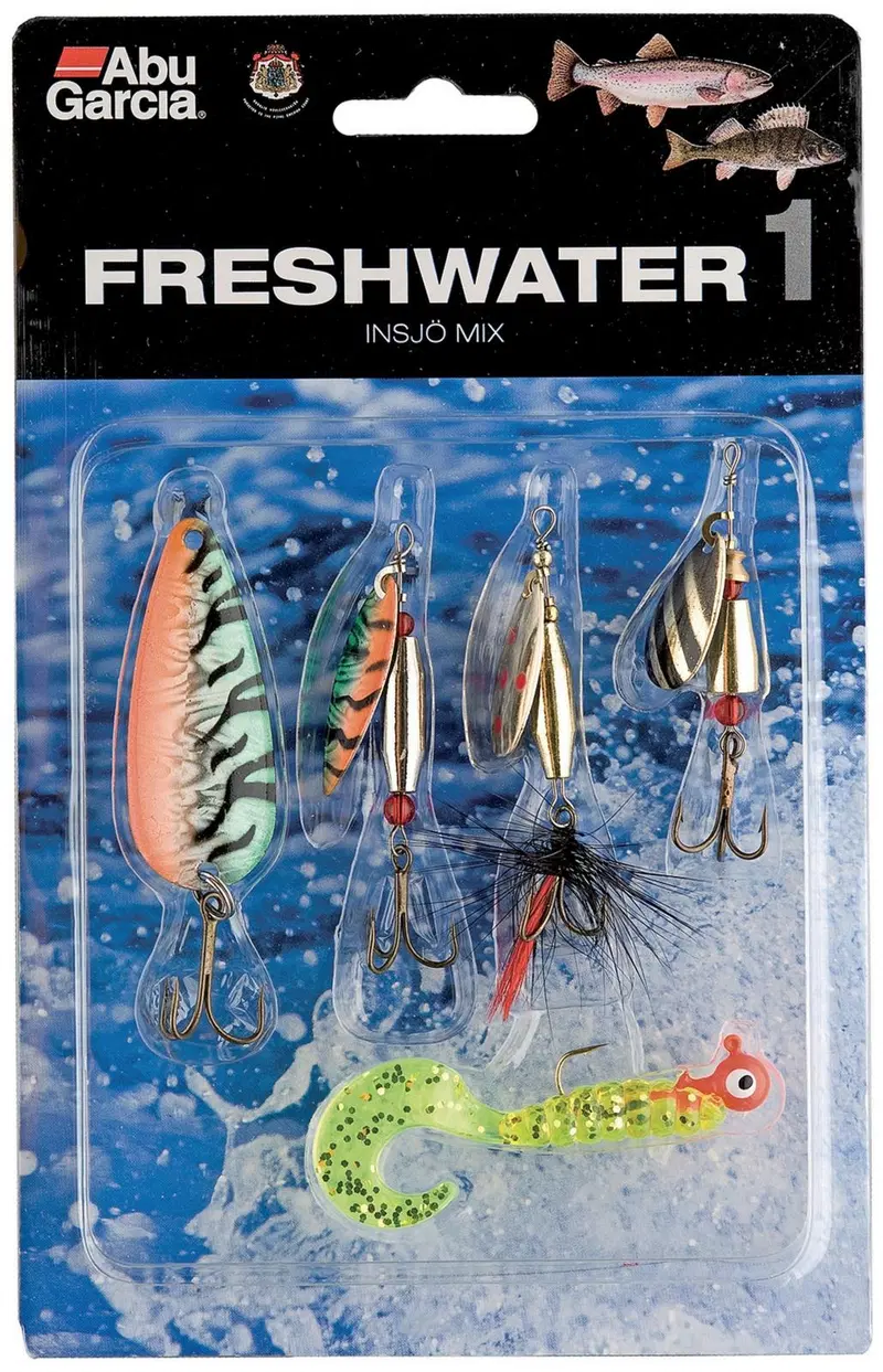 Ассортимент приманок Abu Garcia Freshwater 1 (цвет Ассортимент приманок)
