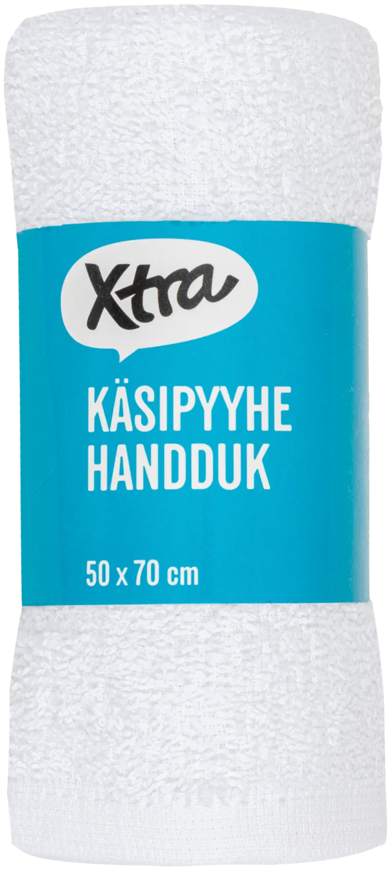 Полотенце Xtra Anna 50x70 см белое (цвет оптический белый)