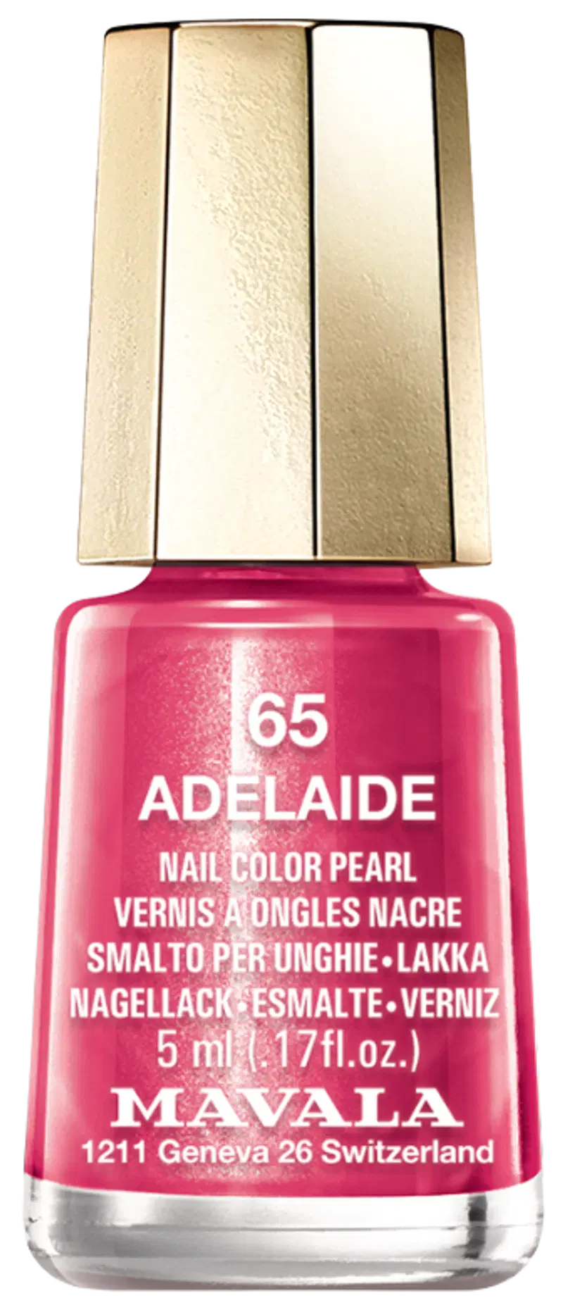 Mavala 5ml Лак для ногтей 65 Лак для ногтей Adelaide (цвет Аделаида)