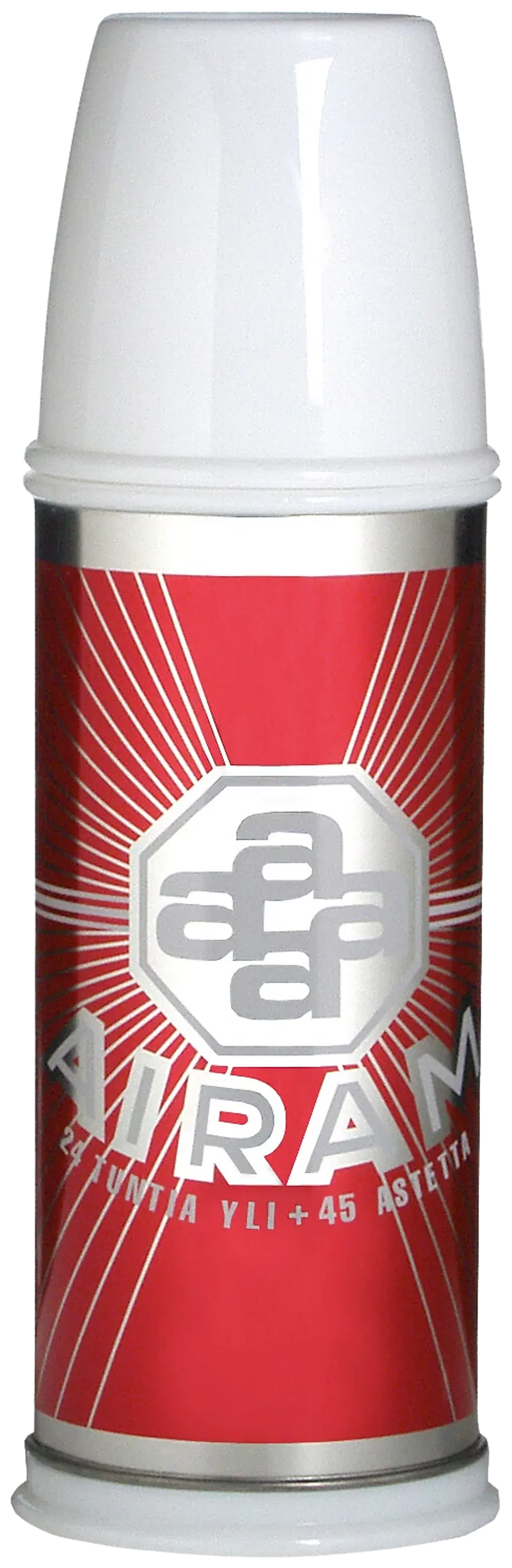 Айрам RED ТЕРМОС 0,45 л (цвет Сталь, красный)