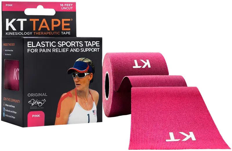 Кинезио тейп KT-Tape Original 5м, розовый