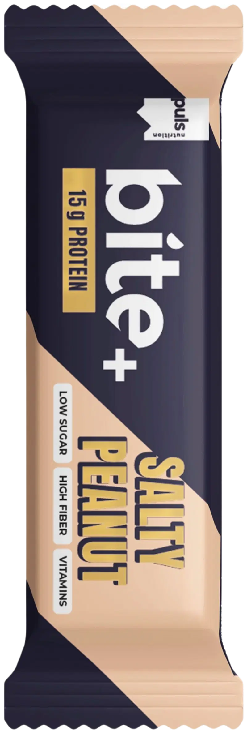 PULS Nutrition Bite+ Протеиновый батончик с соленым арахисом 50г