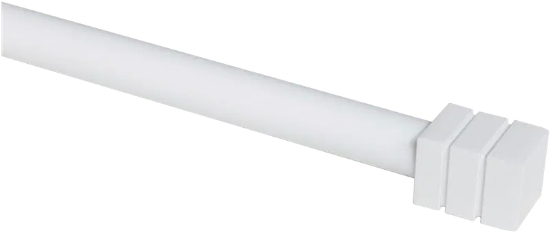 Карниз Pisla Saga 16/19 120-210см, белый матовый (цвет матовый белый)