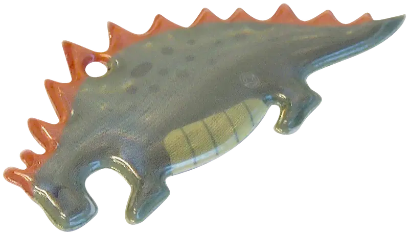 Мягкий отражатель Saintex Dino с шариковой цепочкой