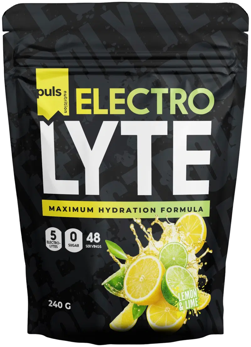 PULS Nutrition Электролитный порошок лимон-лайм 240г