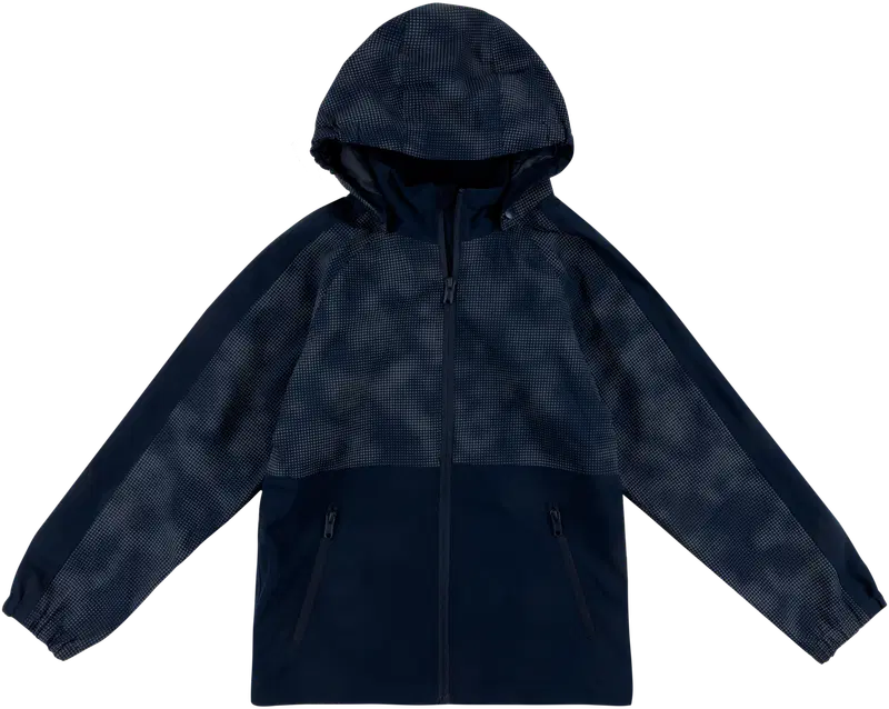 Куртка домашняя молодежная походная серебро 246G28251H (размер 140 СМ, цвет Военно-морской)