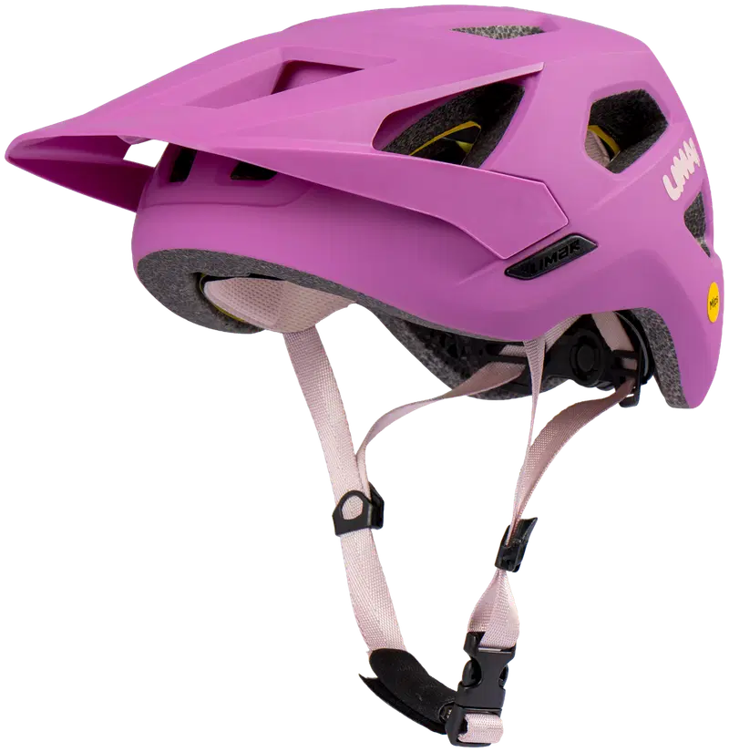 Первый детский MTB-шлем Limar Selva JR MIPS 49-54 см матовый фиолетовый