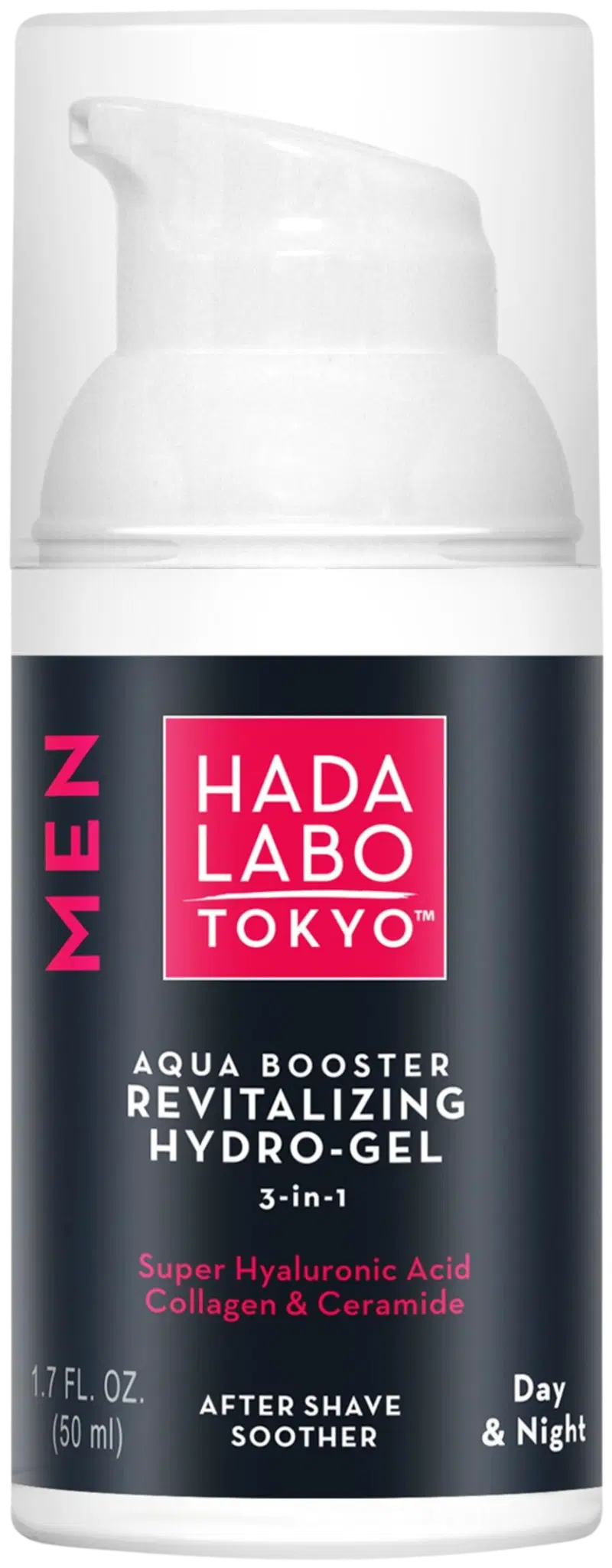 HADA LABO TOKYO MEN Aqua Booster Восстанавливающая гидрогелевая сыворотка 50 мл
