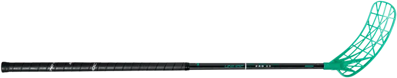 Ракетка для флорбола Unihoc Evolite Pro 29 Oval edt 96см (цвет Черный/Бирюзовый)