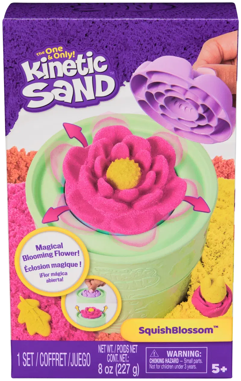 Кинетический песок Squish Blossom