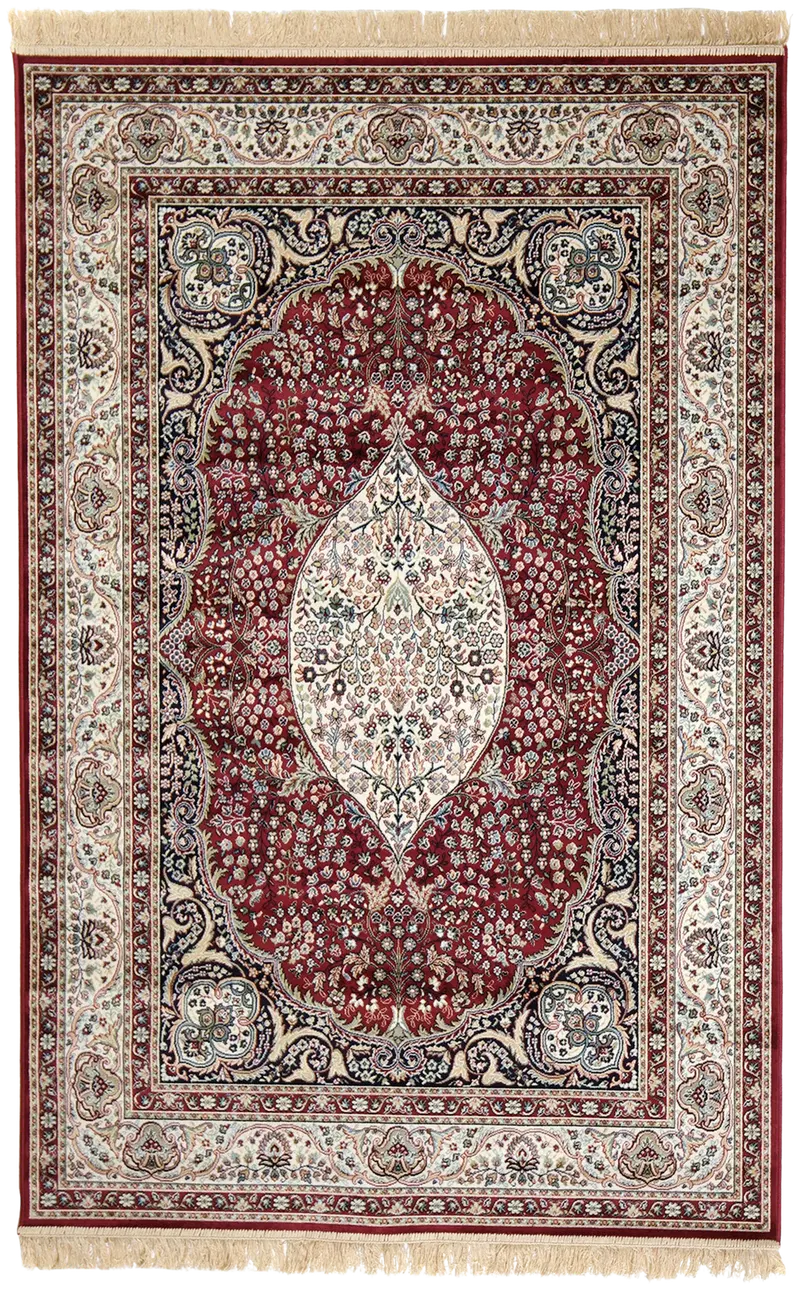 идеальный дом Ковер из вискозы Royal Palace 80х200 см красный (цвет красный)