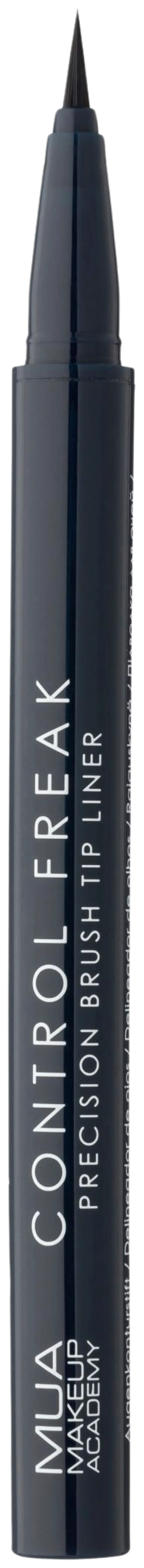 MUA Make Up Academy Control Freak Brush Tip Liquid Eyeliner Navy 0,5 мл, Жидкая подводка для глаз (размер 0,5 мл, цвет Военно-морской)