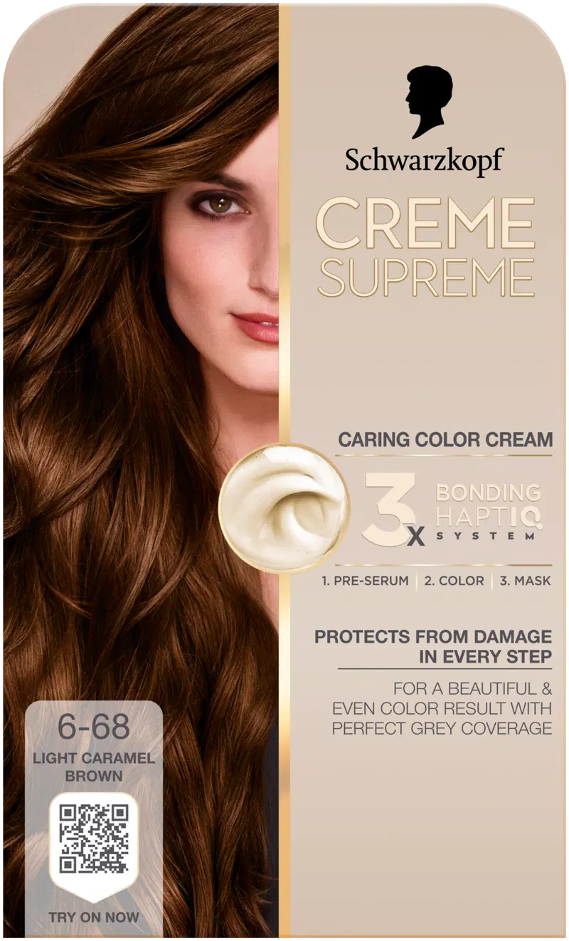 Creme Supreme 6-68 Светло-карамельно-коричневый