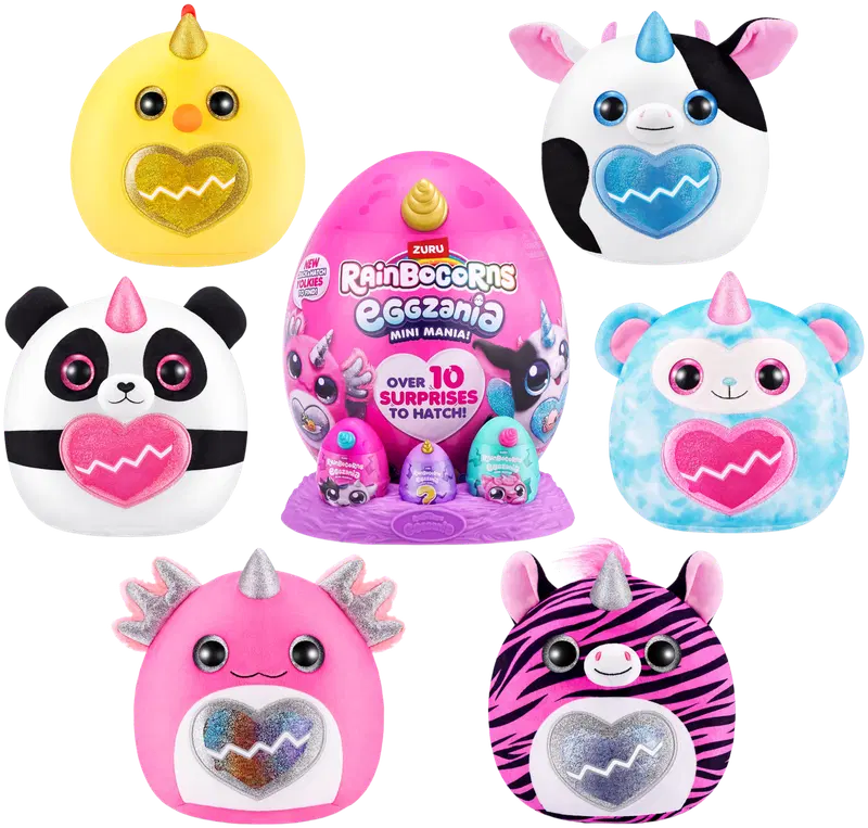 Плюшевая игрушка Rainbocorns Eggzania Mini Series 1