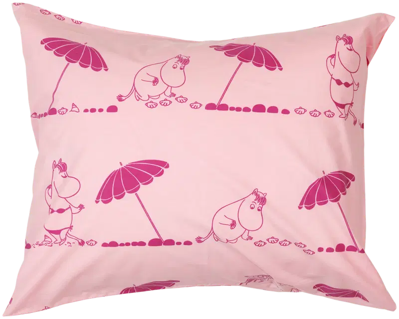 Наволочка Moomin Arabia Moomin 50х60см Great GOTS (цвет Розовый)