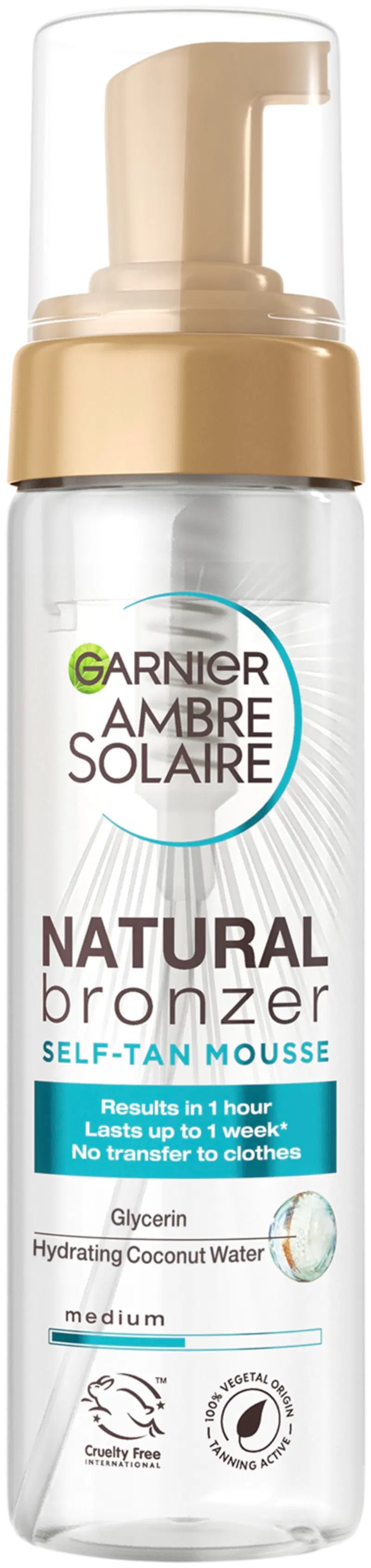 Garnier Ambre Solaire Natural Bronzer Автозагар для нормальной кожи 200 мл