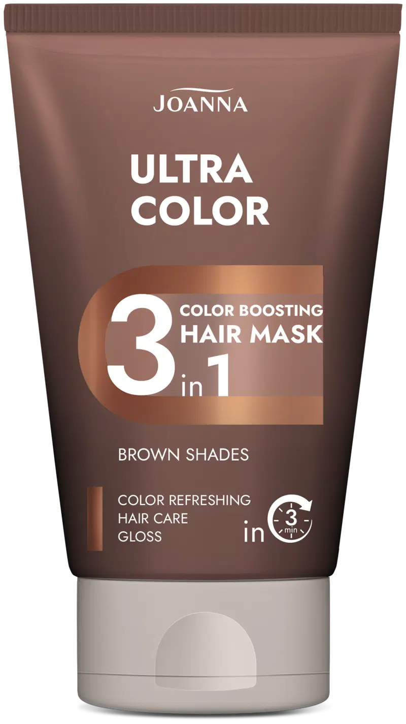 Joanna Ultra Color Boosting маска для волос коричневых оттенков 100 мл