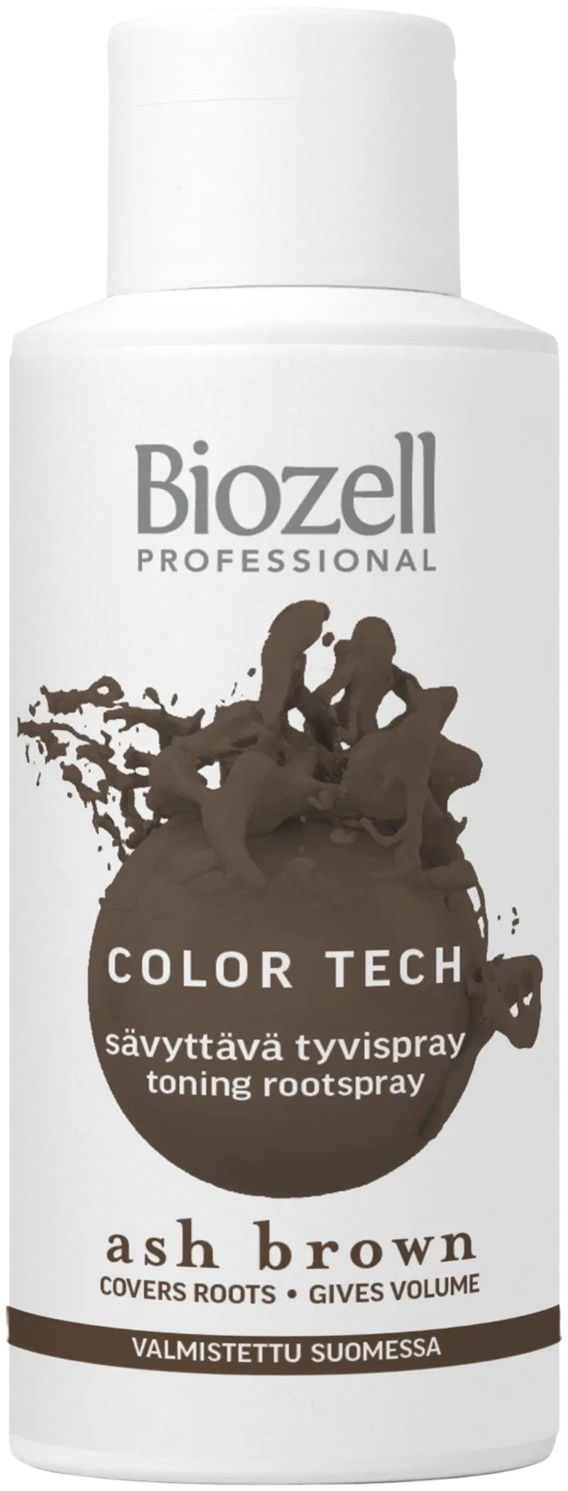 Biozell Color Tech Foundation Spray Пепельно-коричневый 100 мл