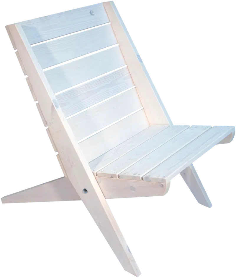 EcoFurn® Стул Granny сосна белая промасленная (цвет белый смазанный маслом)