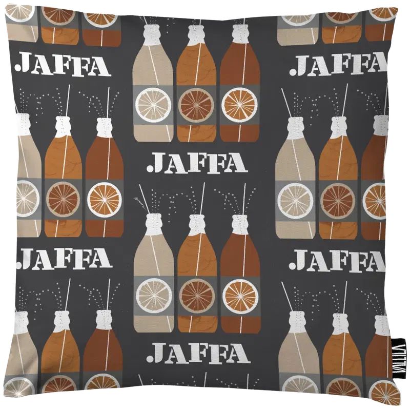 Чехол на подушку Vallila Jaffa 43x43 см greyora (цвет сине-серый)