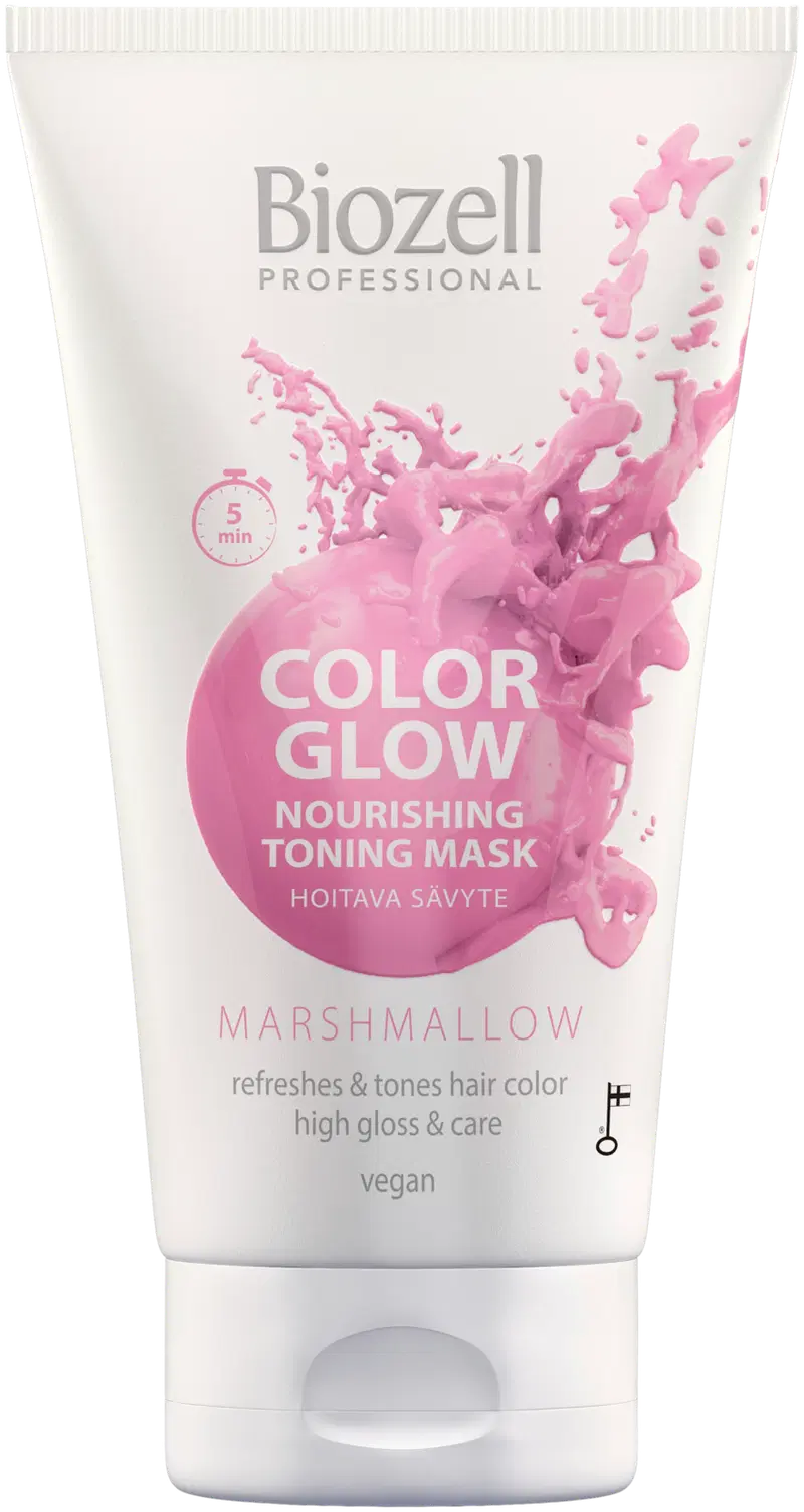 Biozell Color Glow Питательная оттеночная маска Зефир 150мл