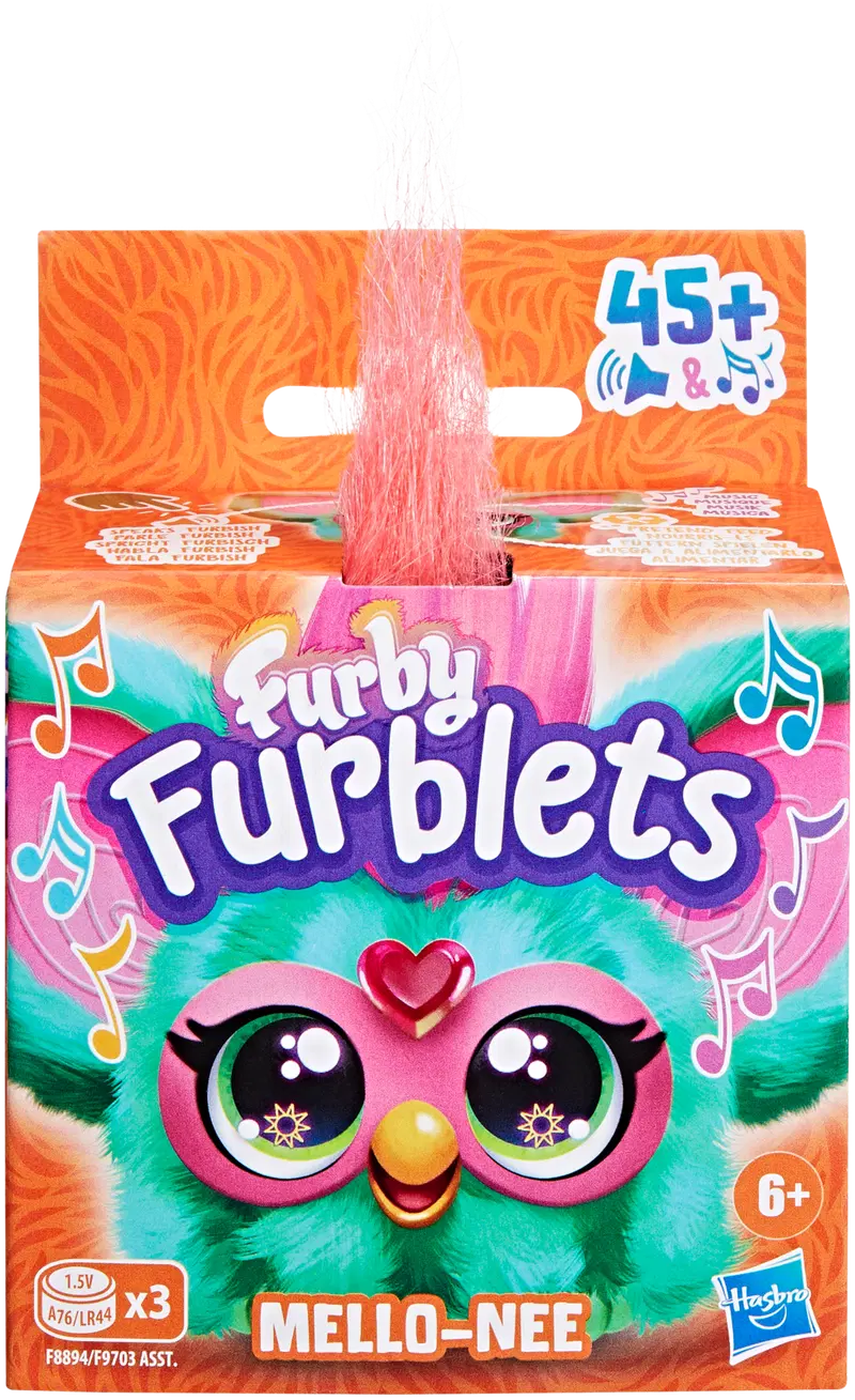 Furby Интерактивная плюшевая игрушка Furblets 5см, подборка