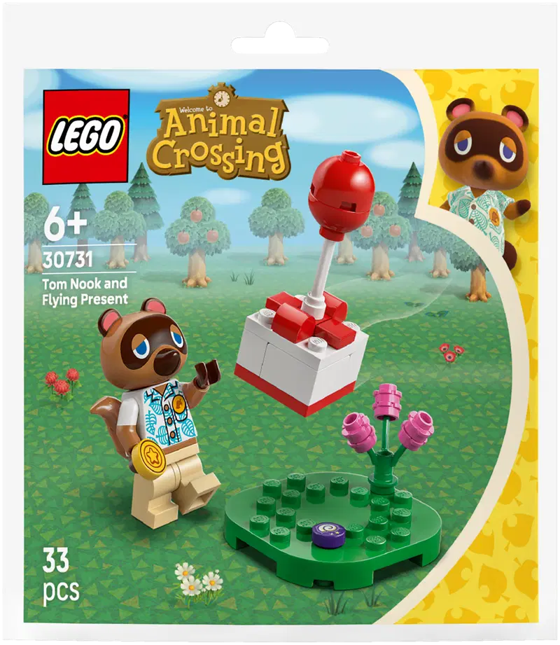 LEGO® Animal Crossing 30731 Том Нук и летающий подарок