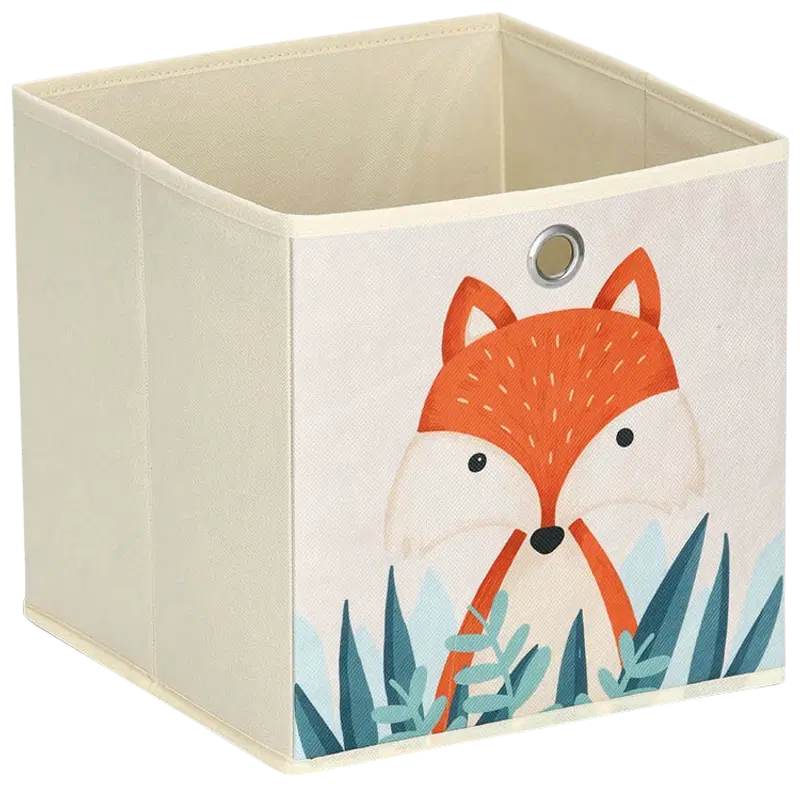 Корзина для хранения Zeller Fox 28x28x28 см (цвет бежевый)