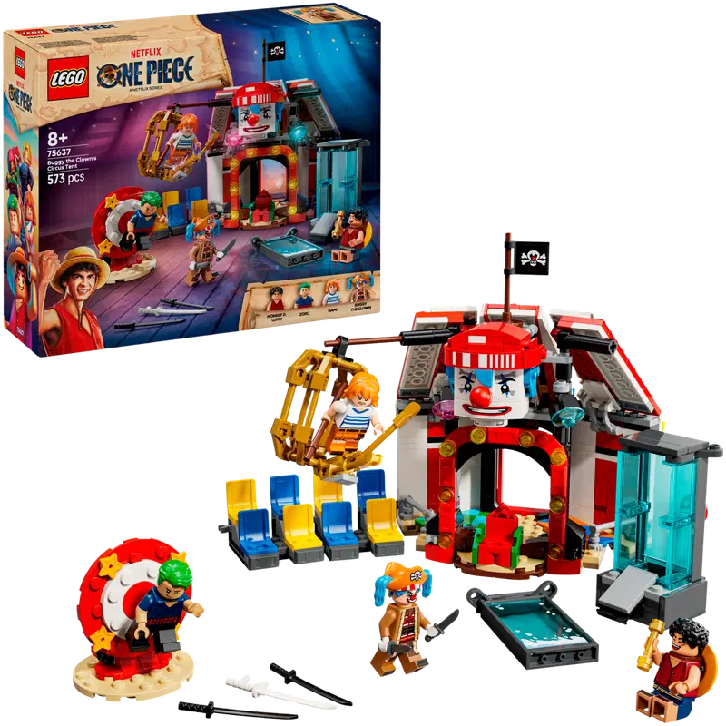 LEGO® ONE PIECE 75637 Цирковая палатка «Багги-клоун»