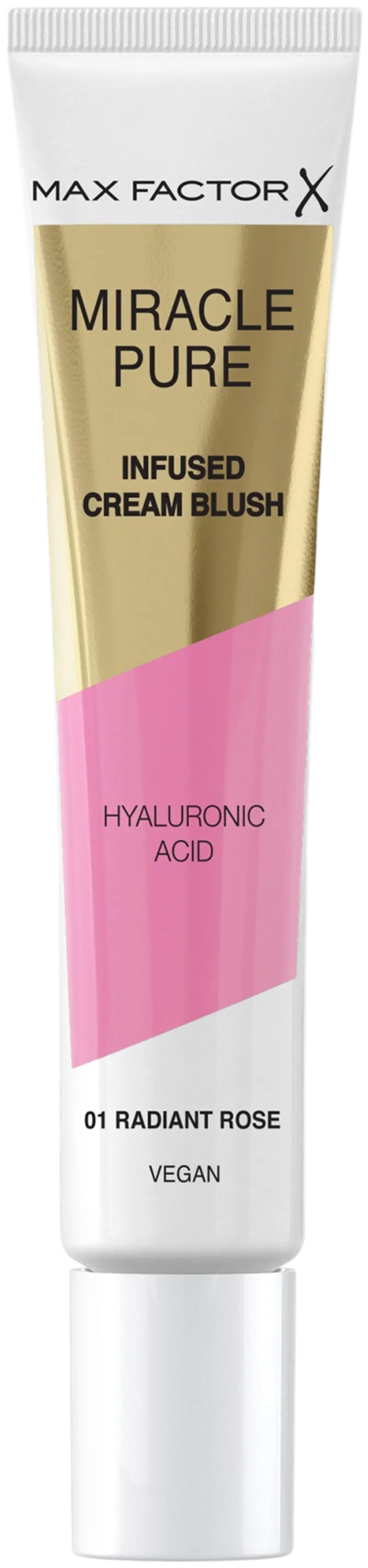 Max Factor Miracle Pure Cream Blush 01 Radiant Rose 15 мл румяна (размер 15 МЛ, цвет 01 Сияющая роза)