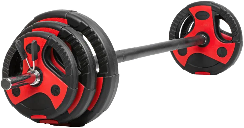 Набор насосов Gymstick виниловый 20 кг (цвет черный и красный)