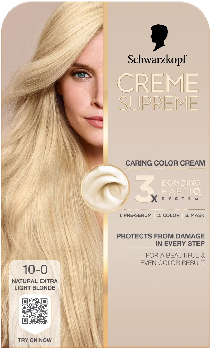 Creme Supreme 10-0 Натуральный Очень Светлый Блондин