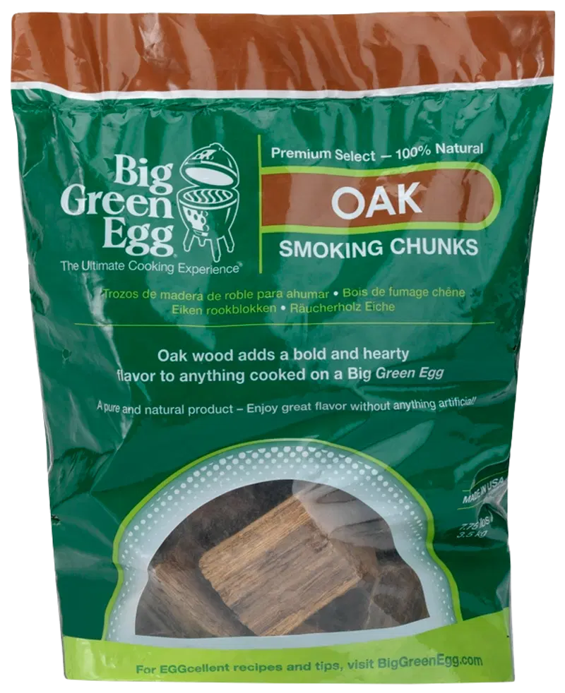 Big Green Egg кусочки для копчения дуб 9 л