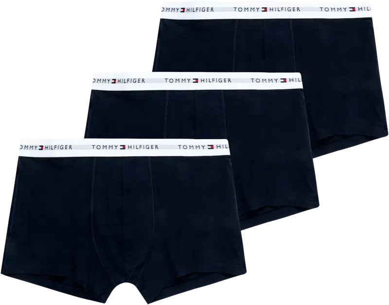 Мужские боксеры Tommy Hilfiger UM0UM02761, 3 пары (размер С, цвет Синий)