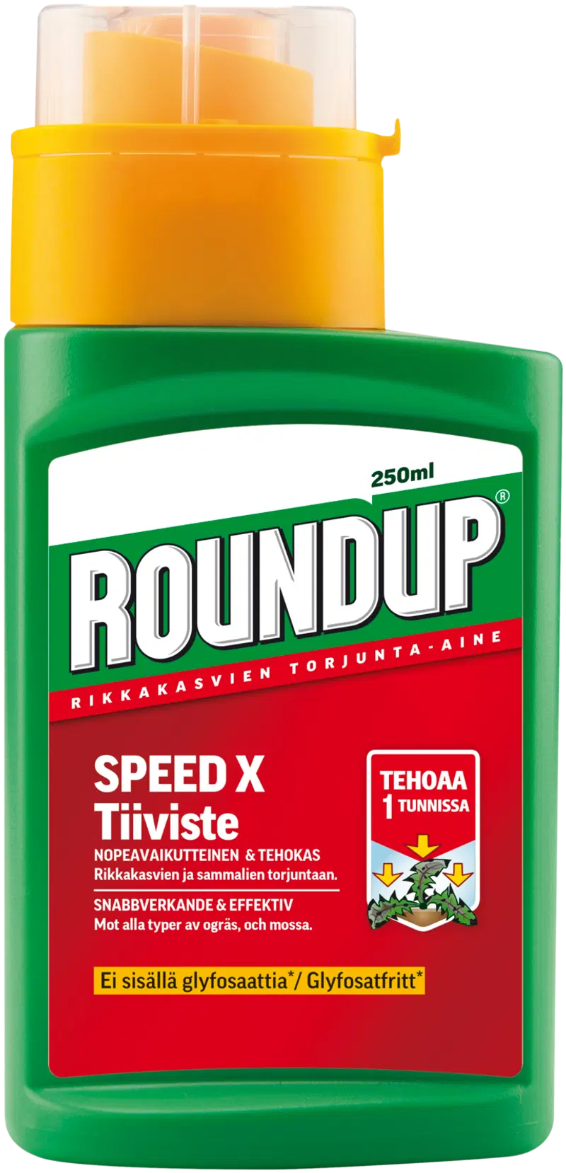 Концентрат гербицида Roundup Speed ​​X 250 мл (цвет Зеленый)