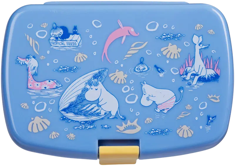 Ланч-бокс Martinex с Муми-троллями Beach play, синий
