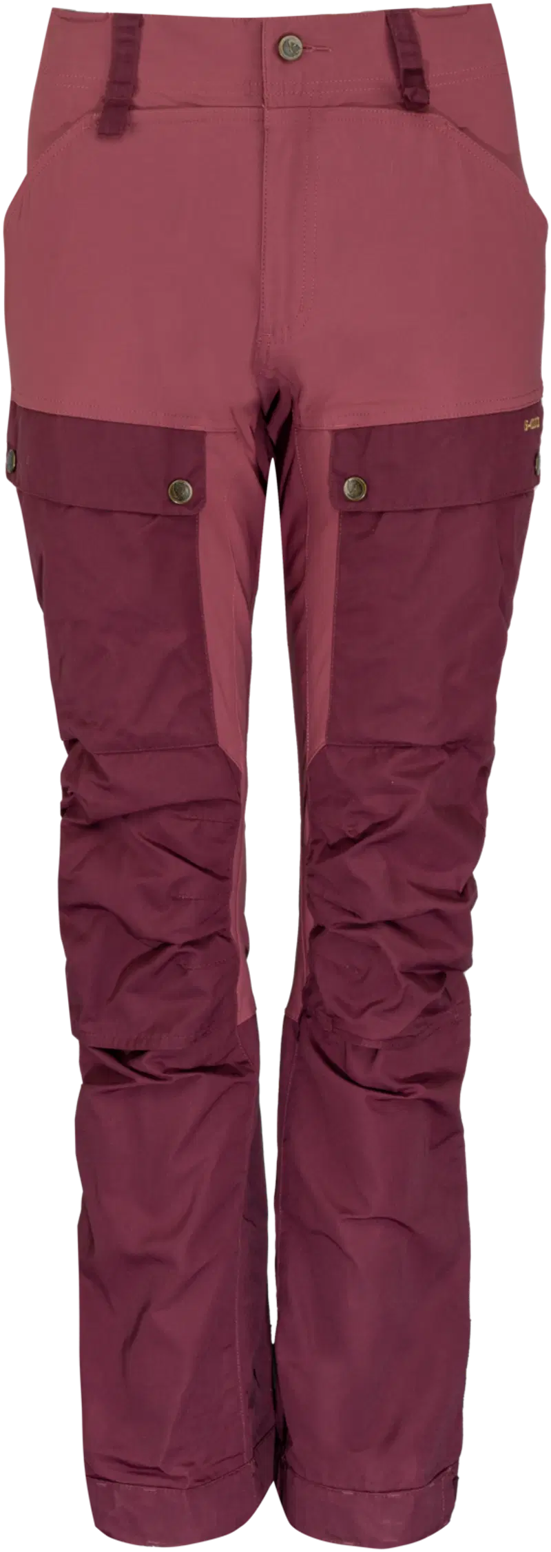 Женские уличные брюки Fjällräven Keb Trousers Curved W (размер 32, цвет портвейн/меза фиолетовый)