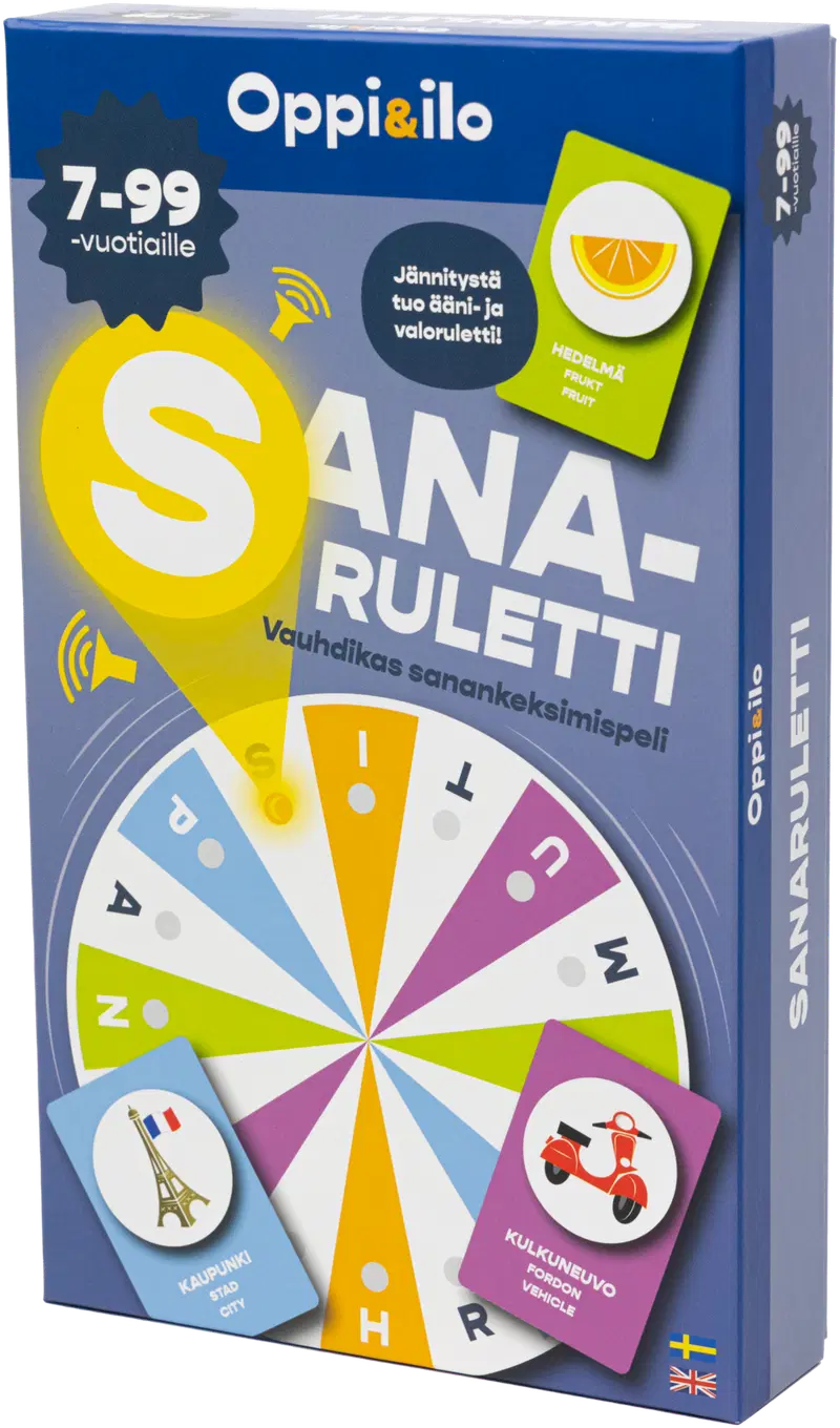 Настольная игра Oppi&ilo Word Roulette 7-99 лет