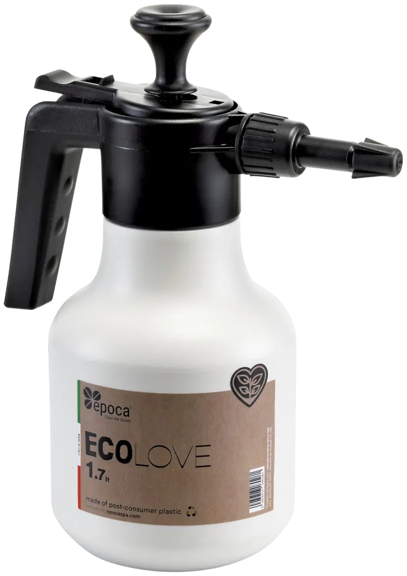 Ecolove Напорный распылитель 1,7 л, 360°, из переработанного пластика. (цвет Белый)